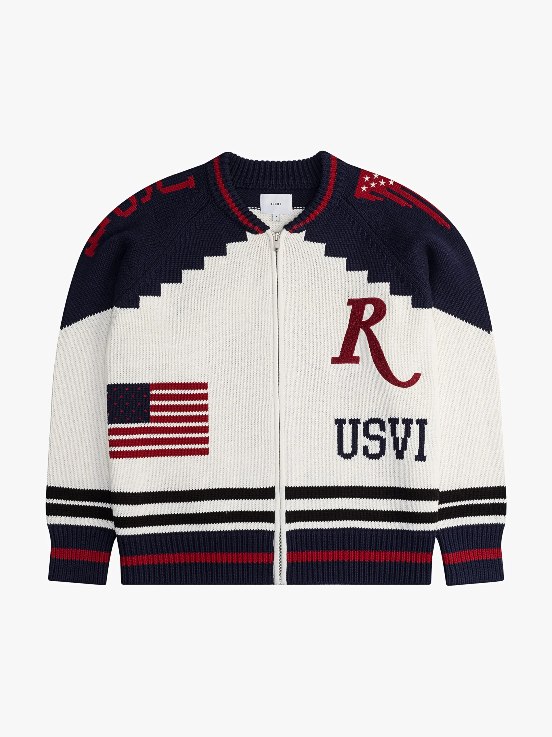 ST. CROIX KNIT ZIP-UP|RHUDE Online