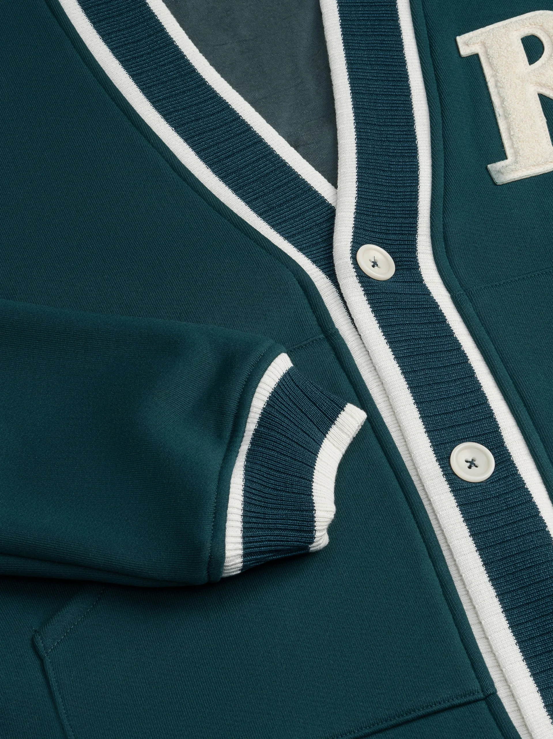 R-PATCH TERRY CARDIGAN|RHUDE Shop