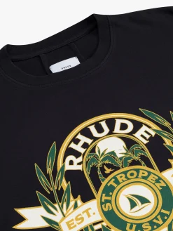 ST. TROPEZ YACHT CREST TEE|RHUDE Hot