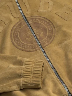 SUEDE CREST HOODIE|RHUDE Store