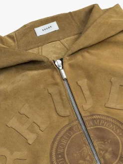 SUEDE CREST HOODIE|RHUDE Store