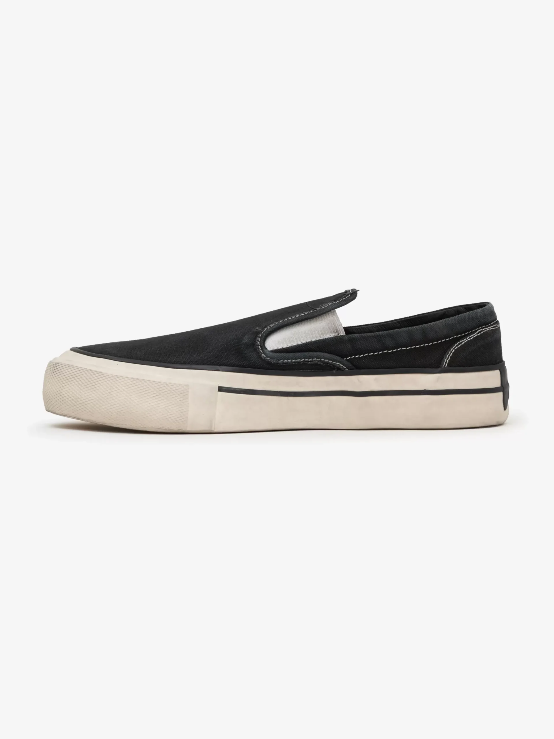 WASHED CANVAS SLIP ON SNEAKER|RHUDE Clearance