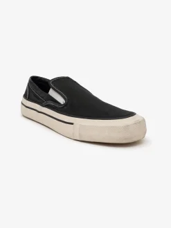 WASHED CANVAS SLIP ON SNEAKER|RHUDE Clearance