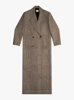 WOOL HOUNDSTOOTH COAT|RHUDE Flash Sale