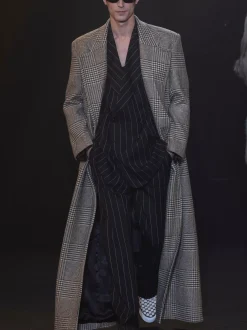 WOOL HOUNDSTOOTH COAT|RHUDE Flash Sale