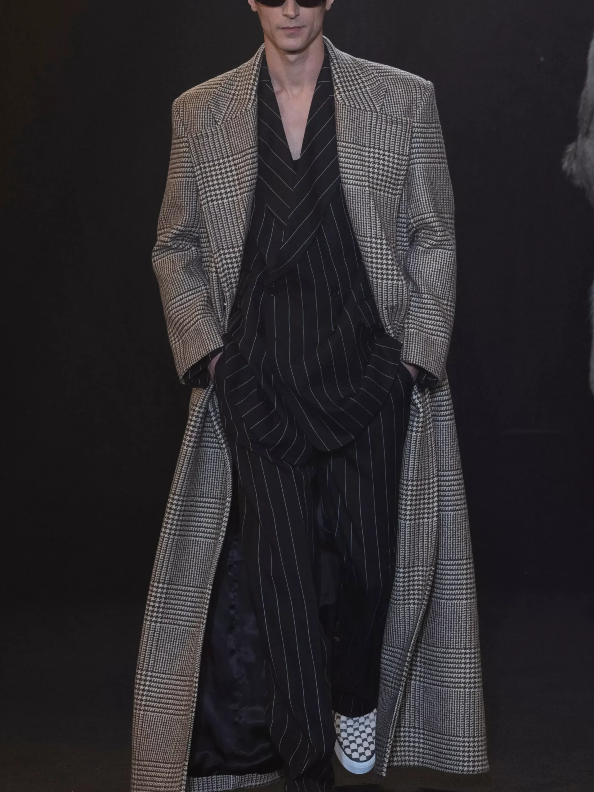 WOOL HOUNDSTOOTH COAT|RHUDE Flash Sale