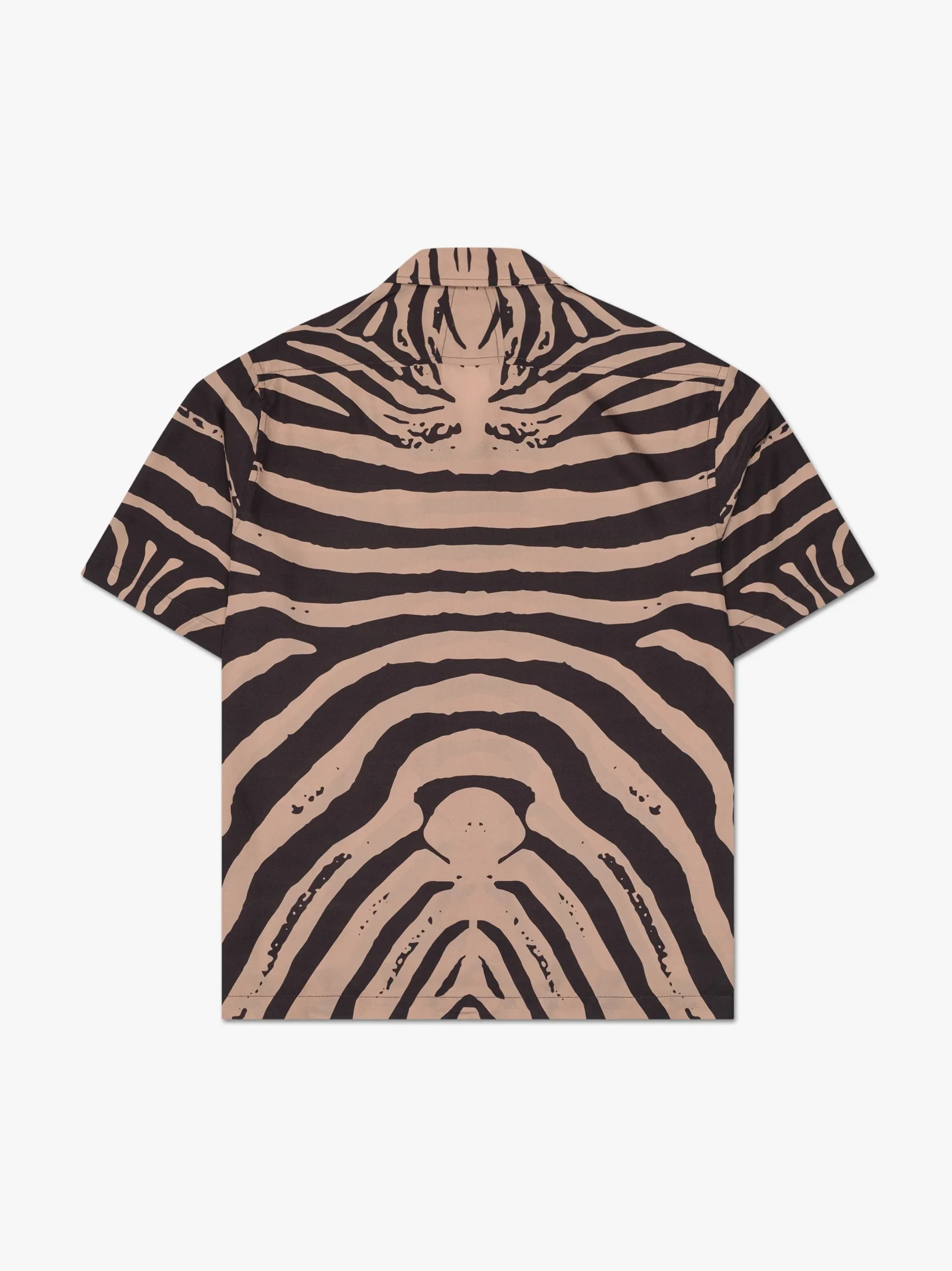 ZEBRA SILK BUTTON DOWN|RHUDE Outlet